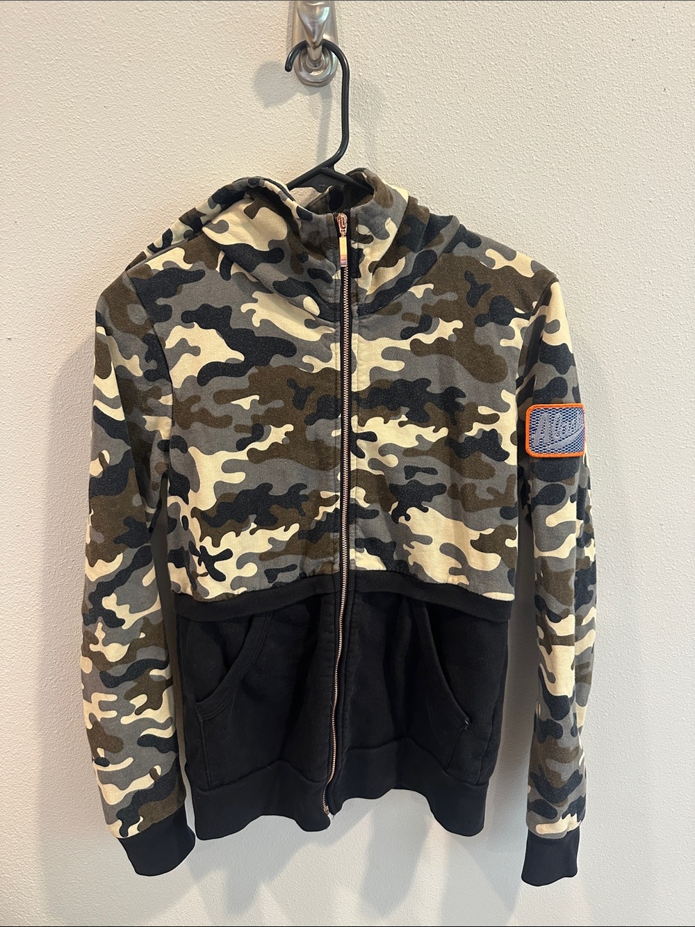 Alaska Blush Camo Zip Up